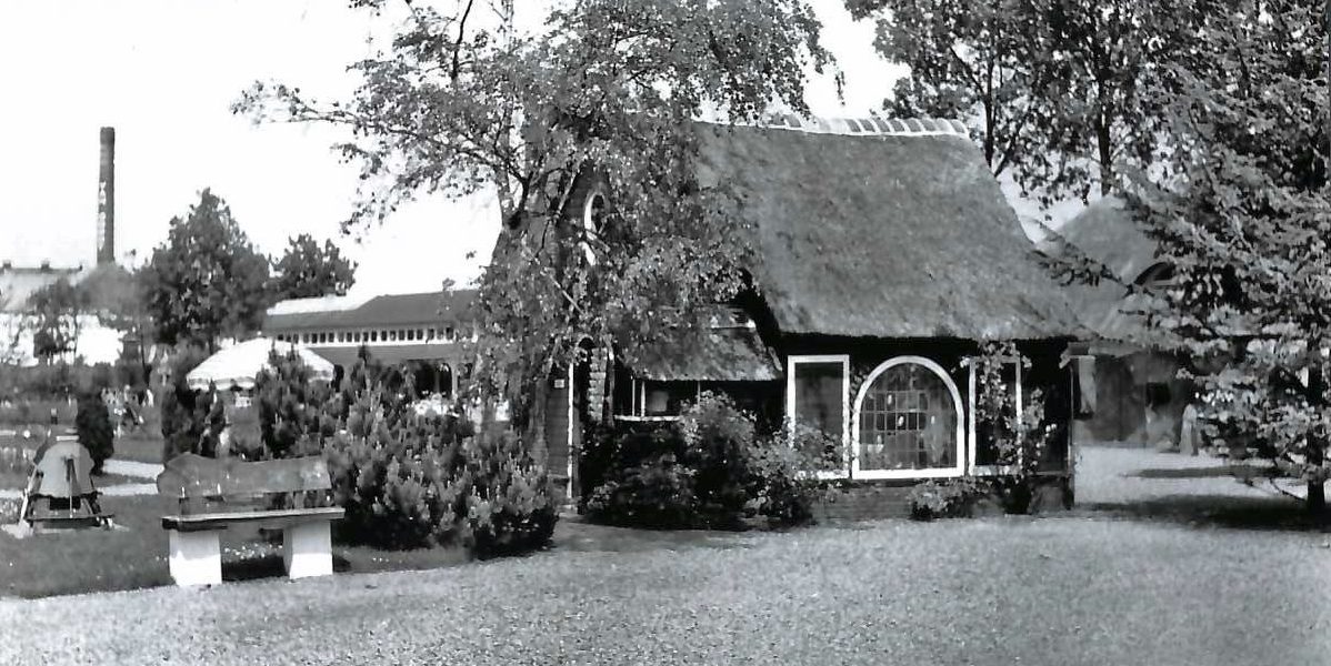 souvenir huisje in Avifauna 1950